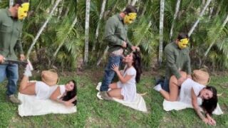 Emily Rinaudo Picnic Sex Video Leaked